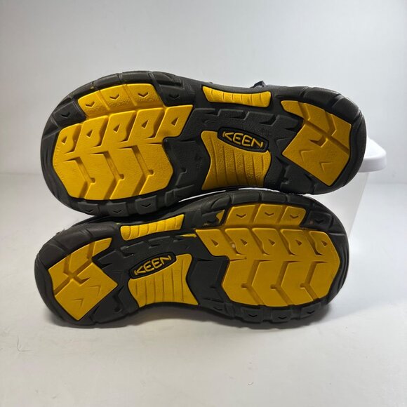 KEEN Newport Boys Blue Strappy Easy On Washable Sandal Shoes Sz 6 - Picture 9 of 11